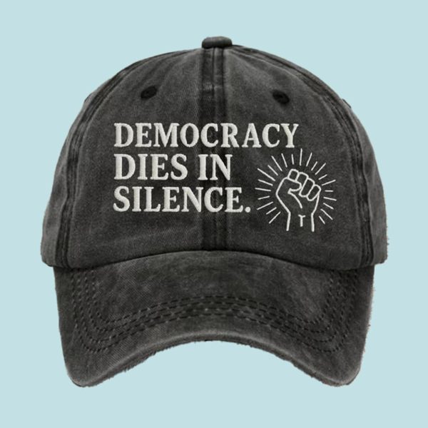 FTD Democracy Dies In Silence Hat 1