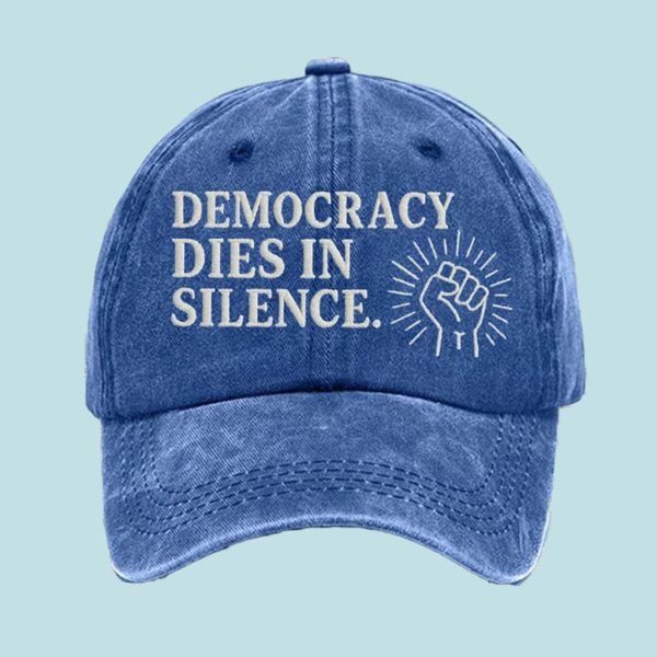 FTD Democracy Dies In Silence Hat 2