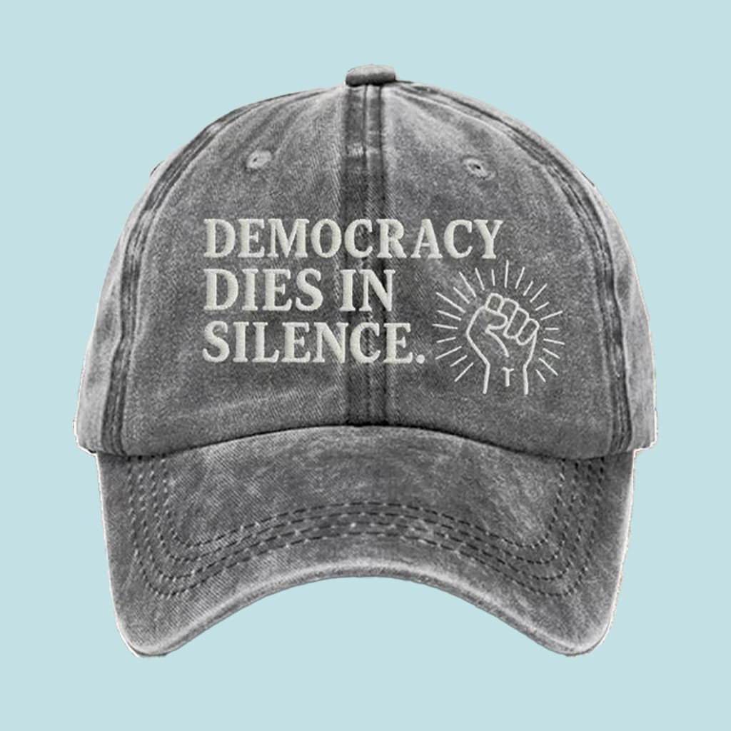 FTD Democracy Dies In Silence Hat 3 FTD Democracy Dies In Silence Hat 3
